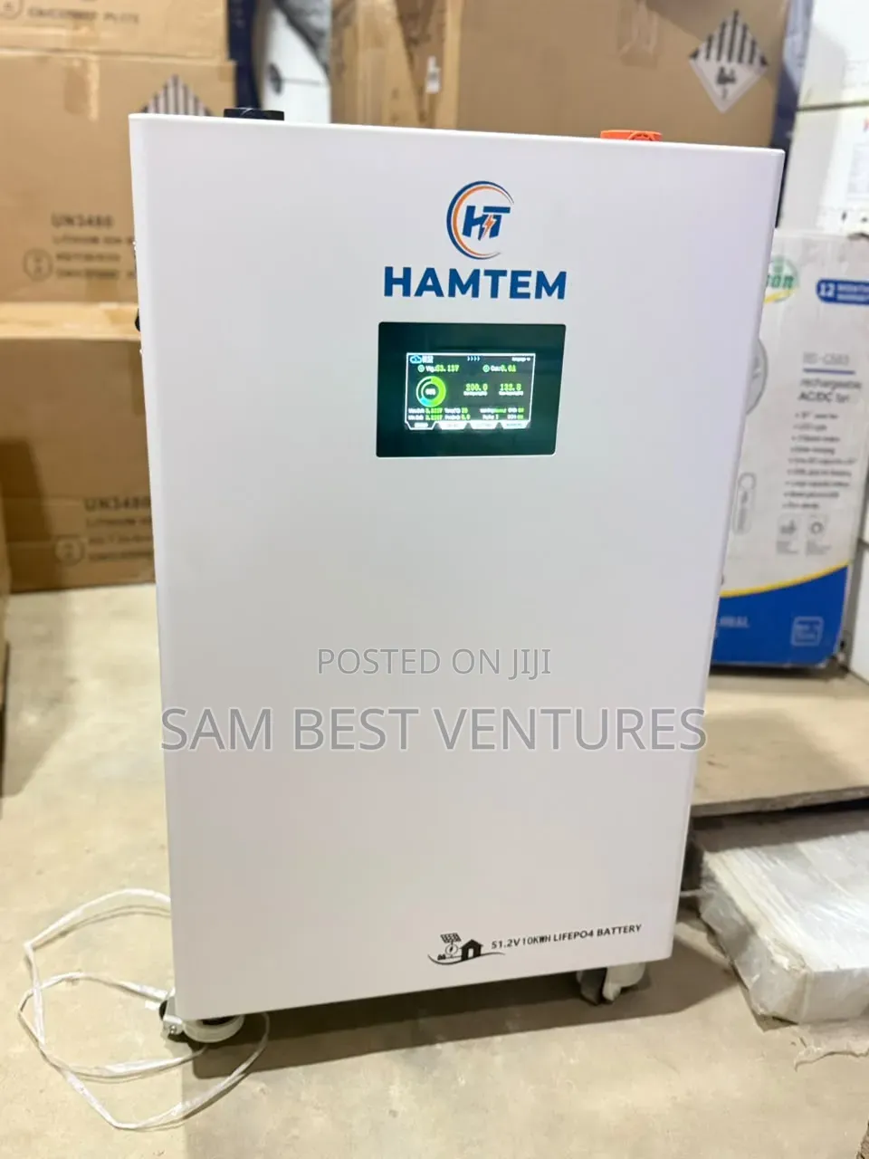 10kwh 51.2v Hamtem Solar Lithium Iron Battery