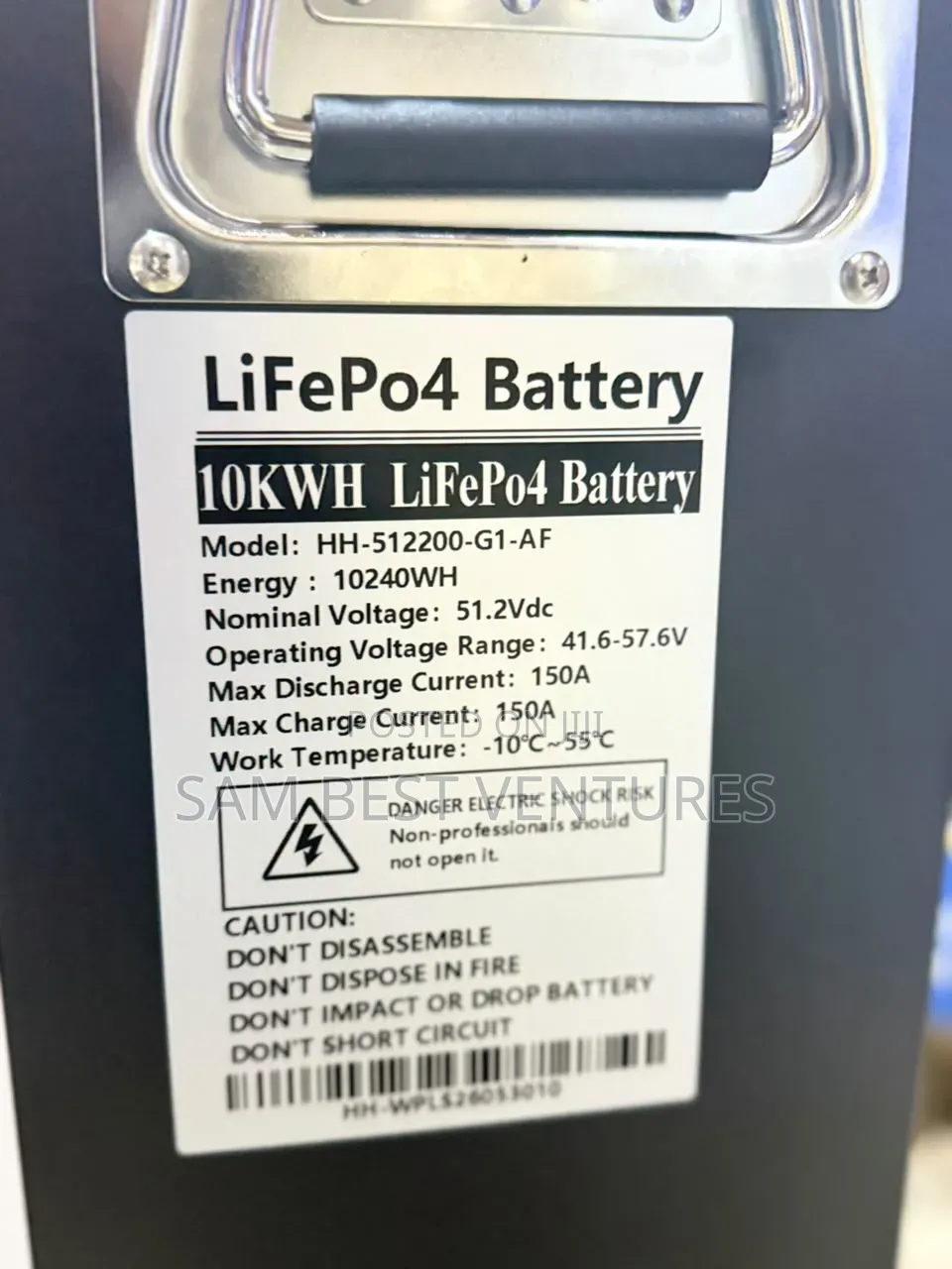 10kwh 51.2v Hamtem Solar Lithium Iron Battery