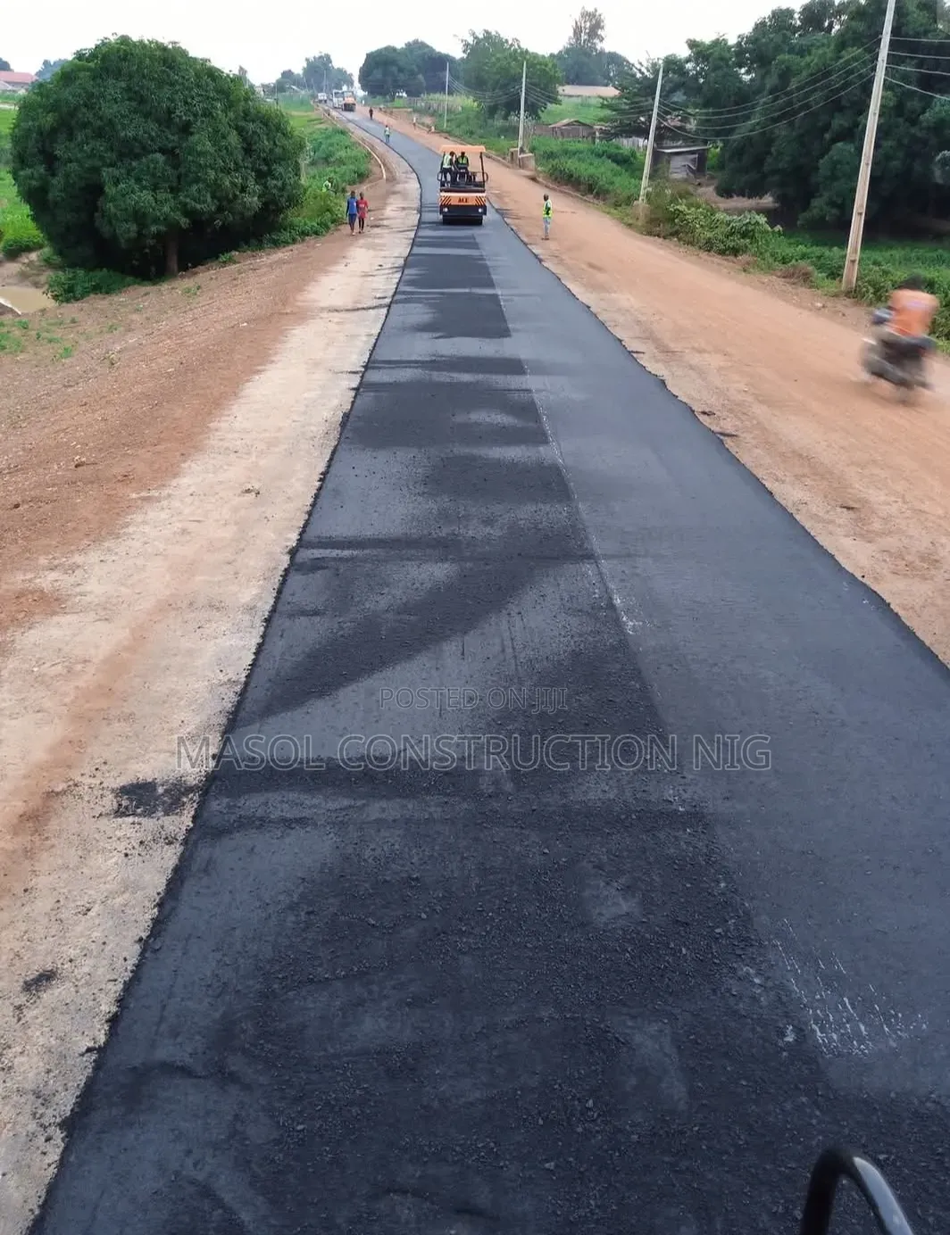 Asphalt Road Construction