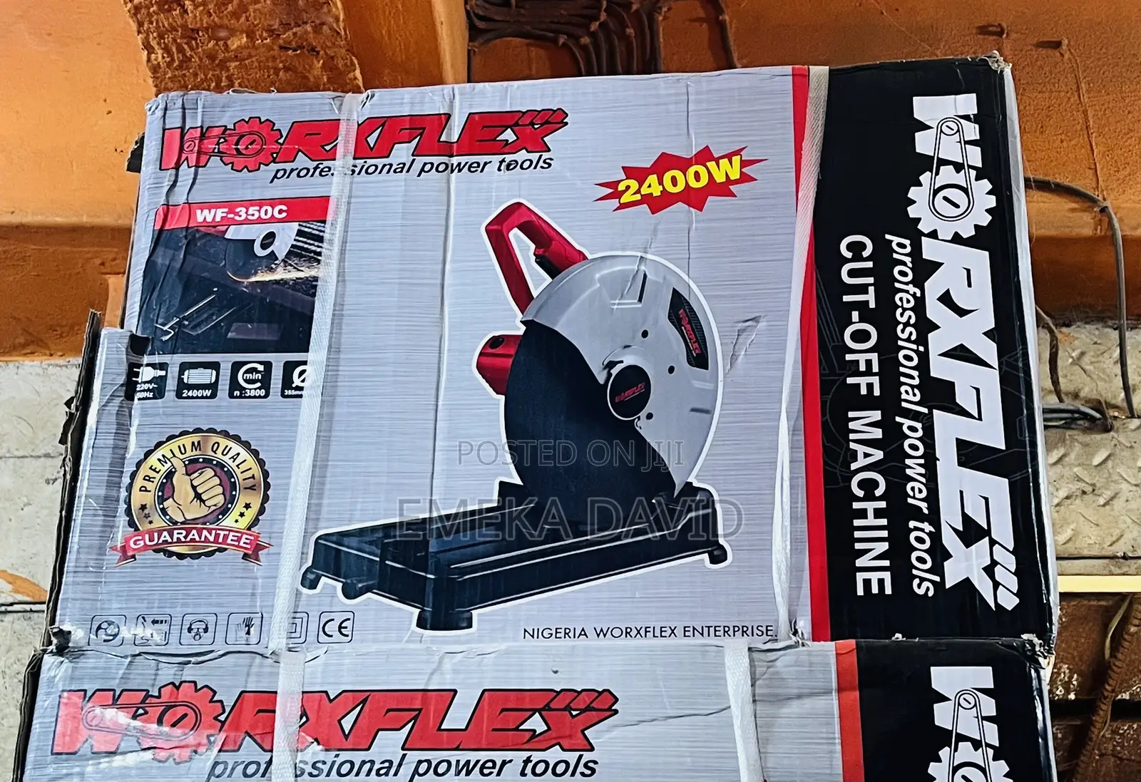 Worxflex WF-350C Is a 2400W Professional Electric Cut-Off Machine