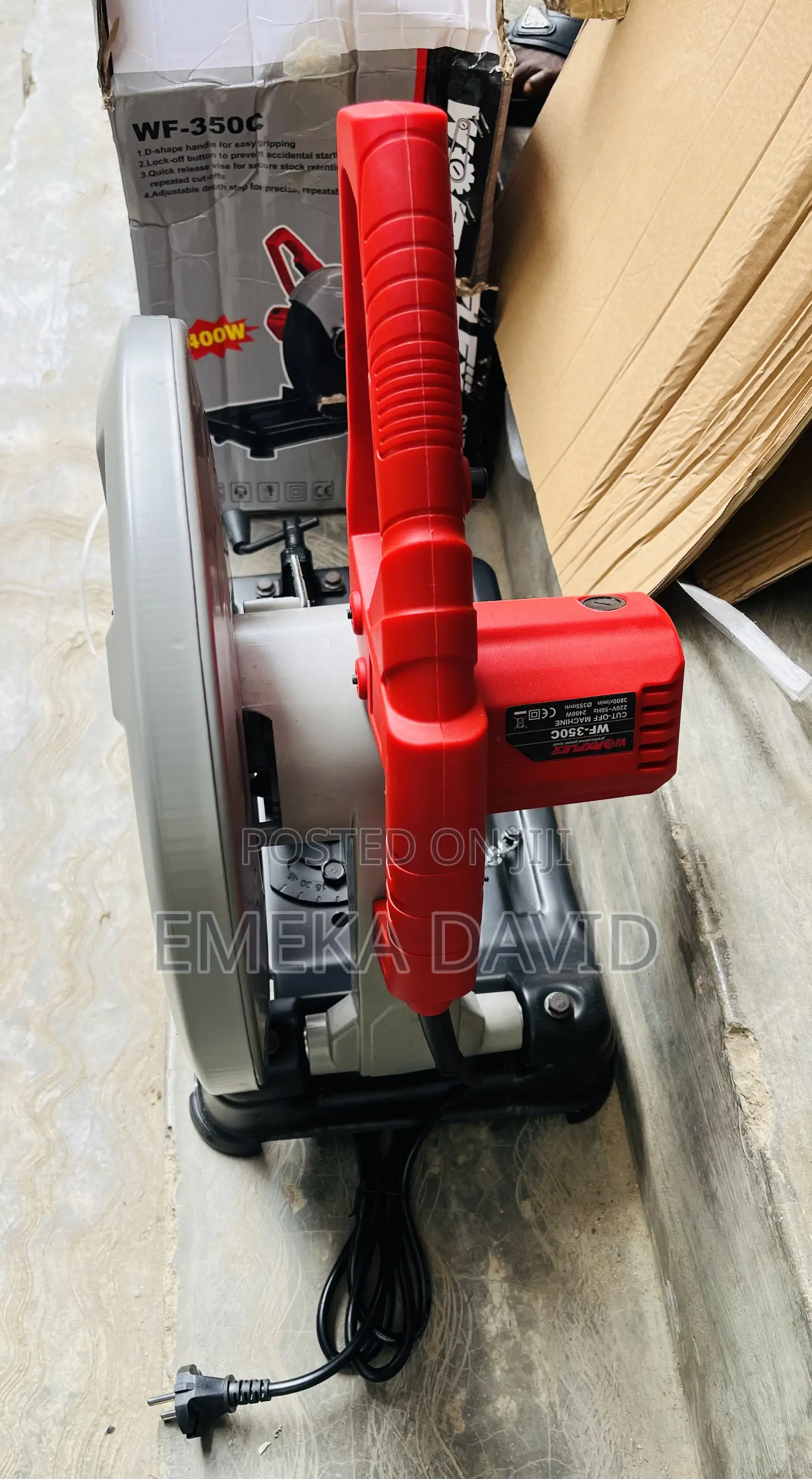 Worxflex WF-350C Is a 2400W Professional Electric Cut-Off Machine