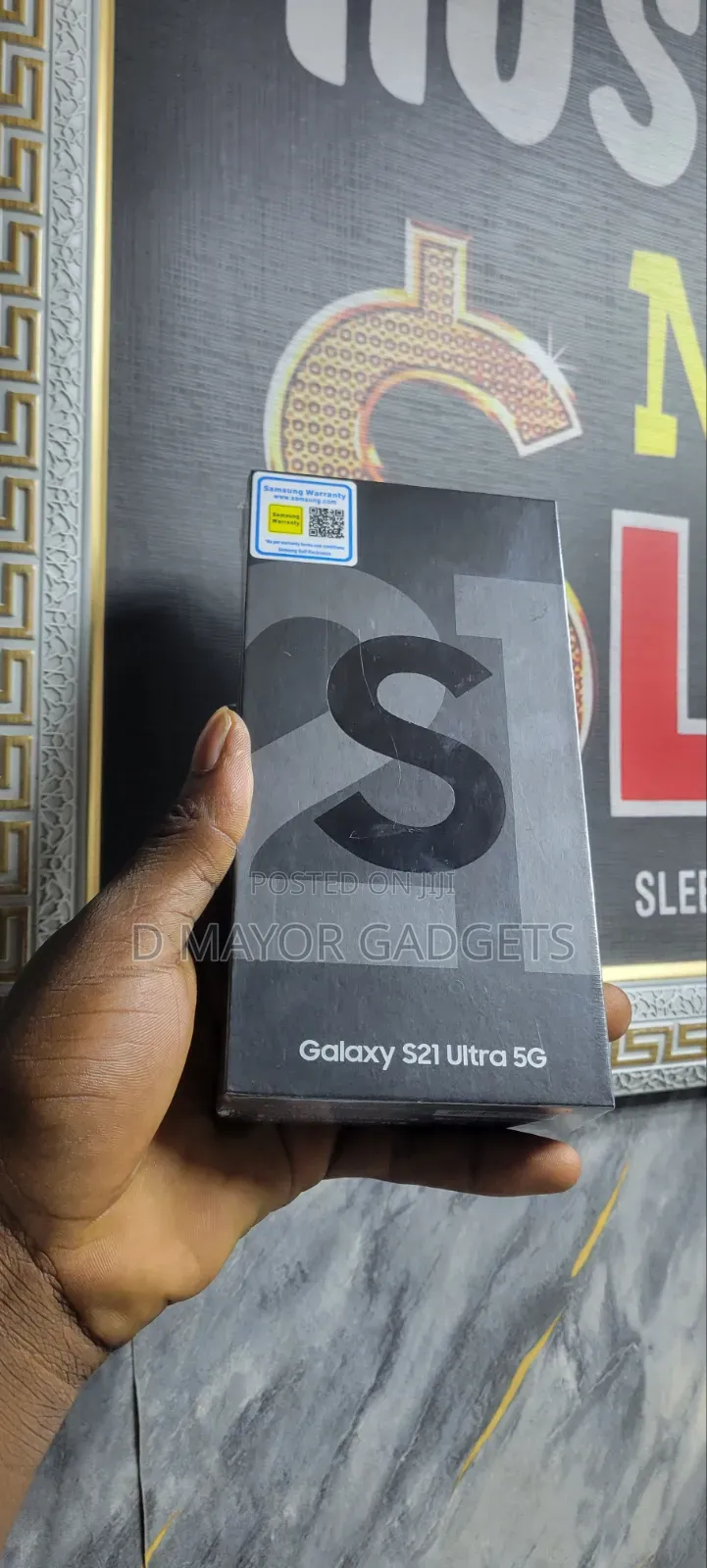 New Samsung Galaxy S21 Ultra 5G 256 GB Black