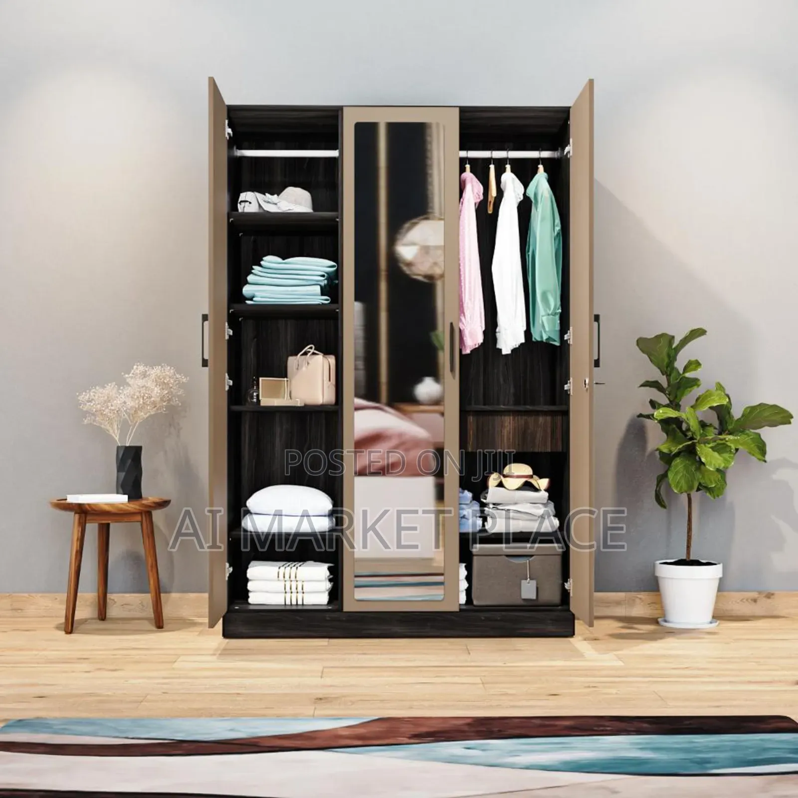 WARDROPE CLOSET 4ft by 6ft (Made-on-Demand )