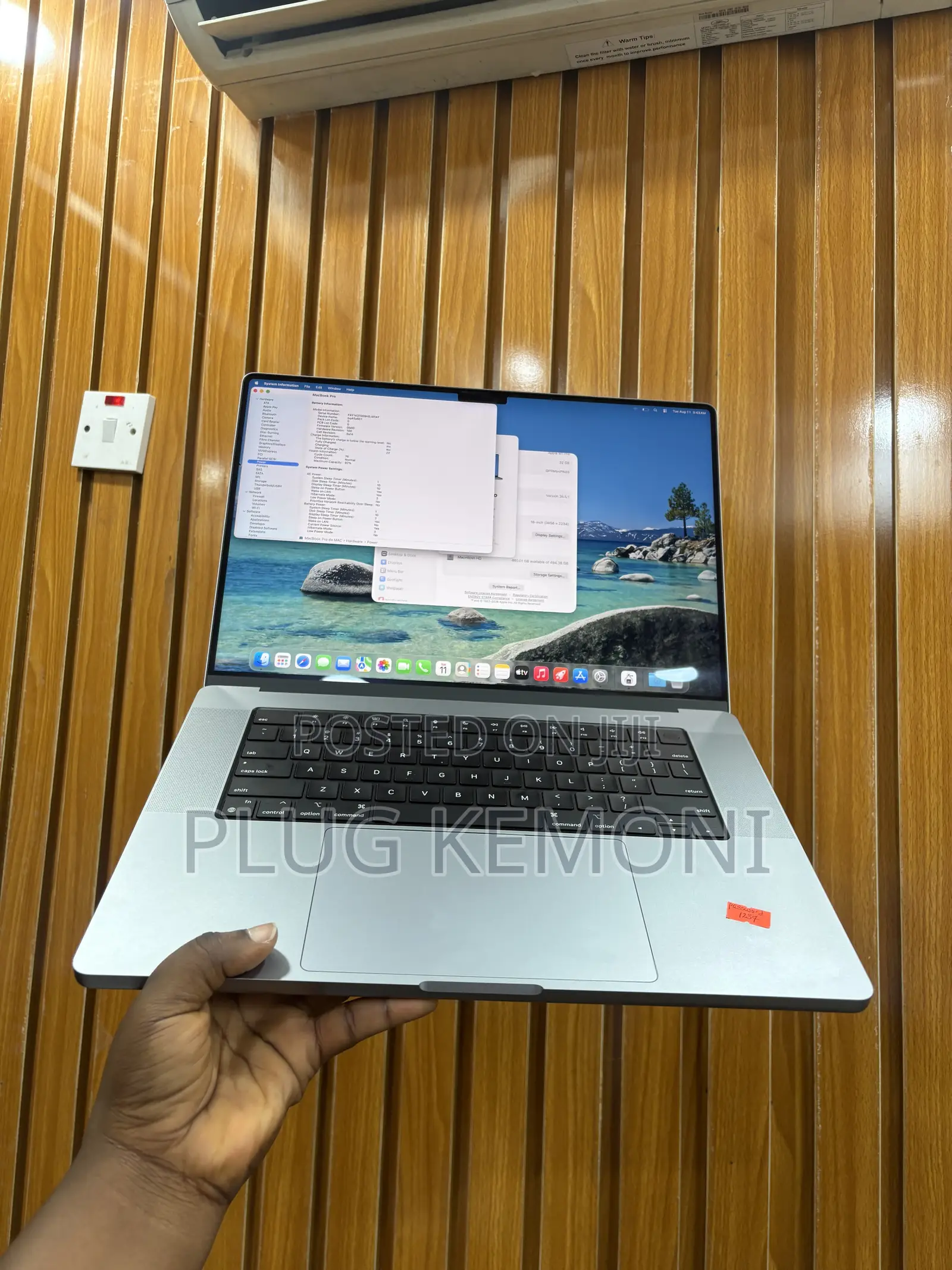 Laptop Apple MacBook Pro 2021 M1 32GB Apple M1 Pro SSD 512GB