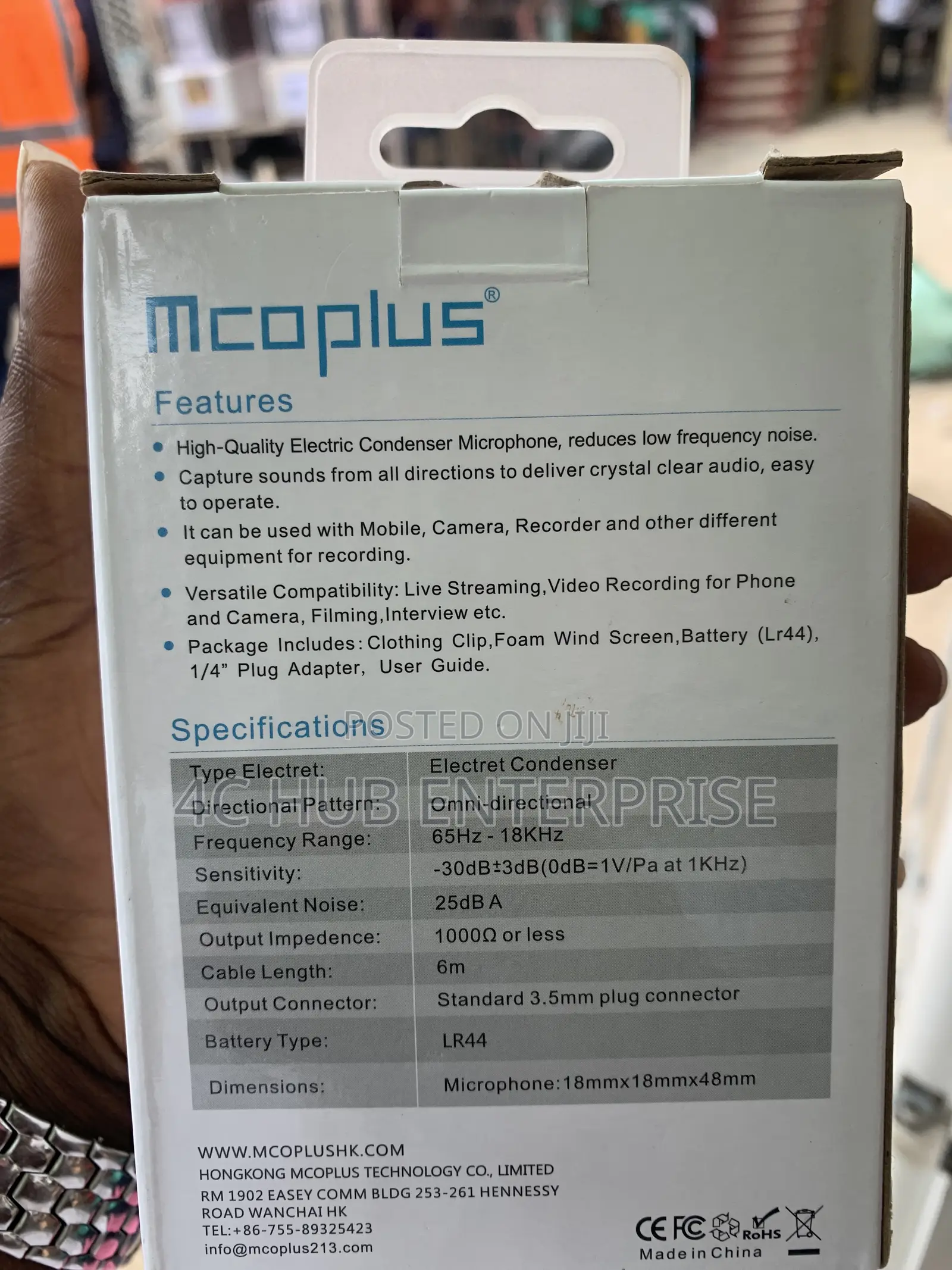 McOplus LVD600 Professional Microphone for Video and Recording