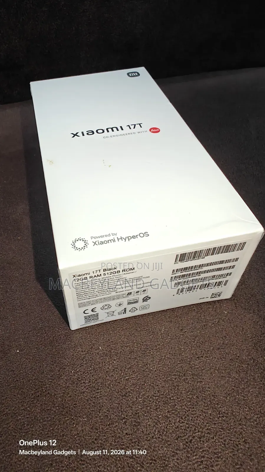 New Xiaomi 17T 512 GB Black