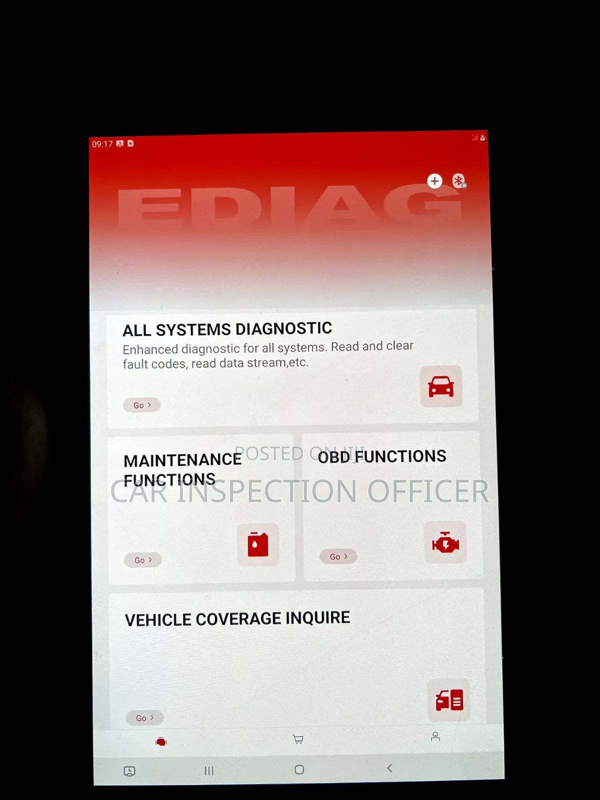 Car Inspection Mechanic With Scanner for Toyota Honda Lexus