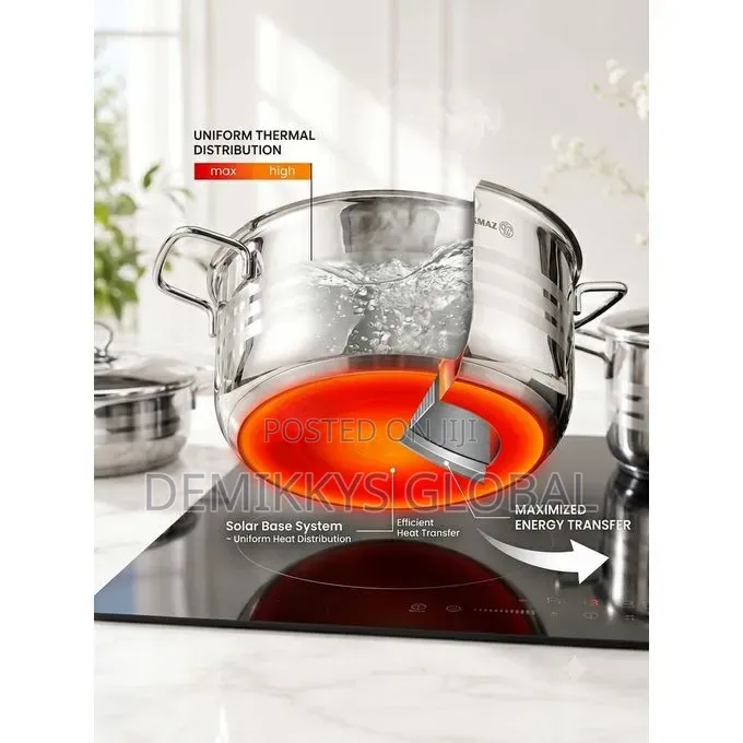 Korkmaz Induction 10-Piece Stainless Steel Pot Set