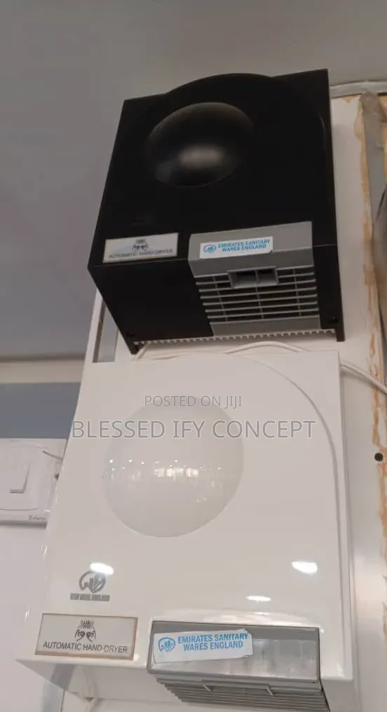 White Automatic Hand Dryers