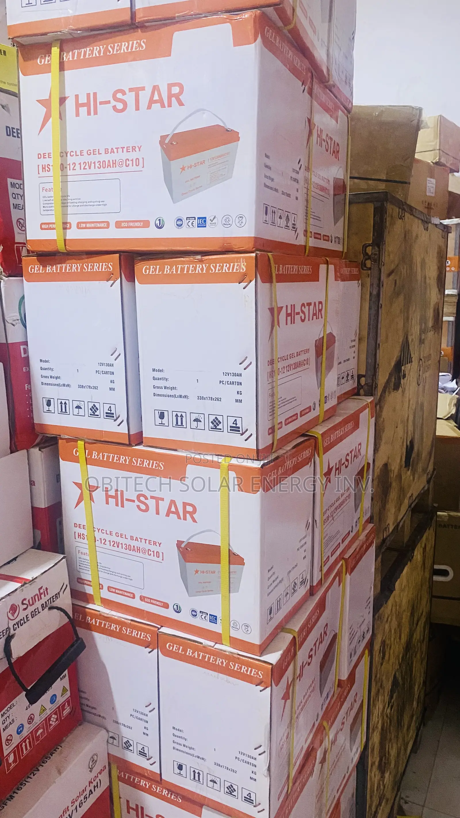 12V 130AH Deep Cycle Battery