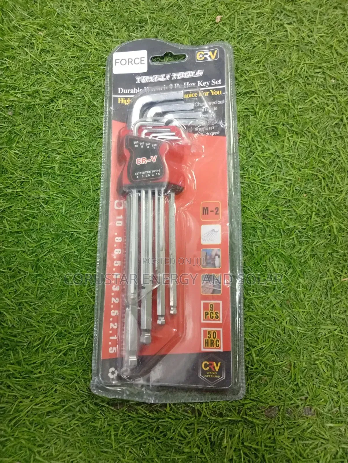 Wrench Ball - Durable Hex Key Set 9pcs