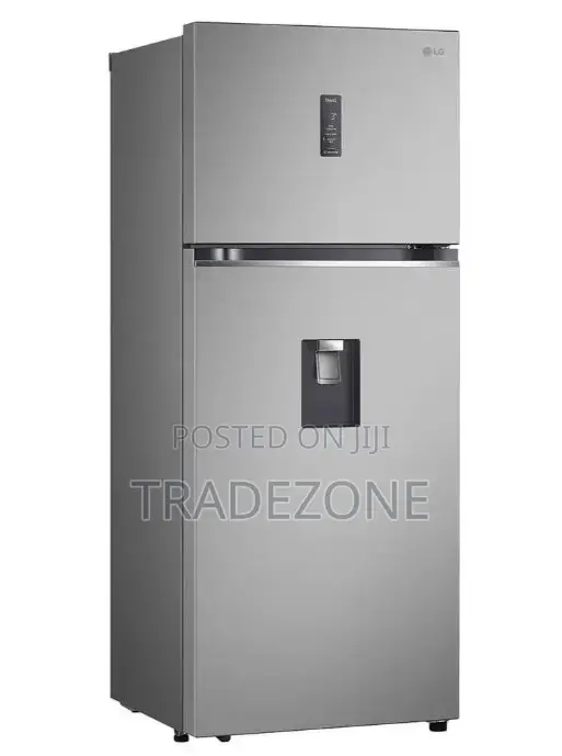 LG 491 Liters Double Door Refrigerator With Dispenser | REF 452PFAQ