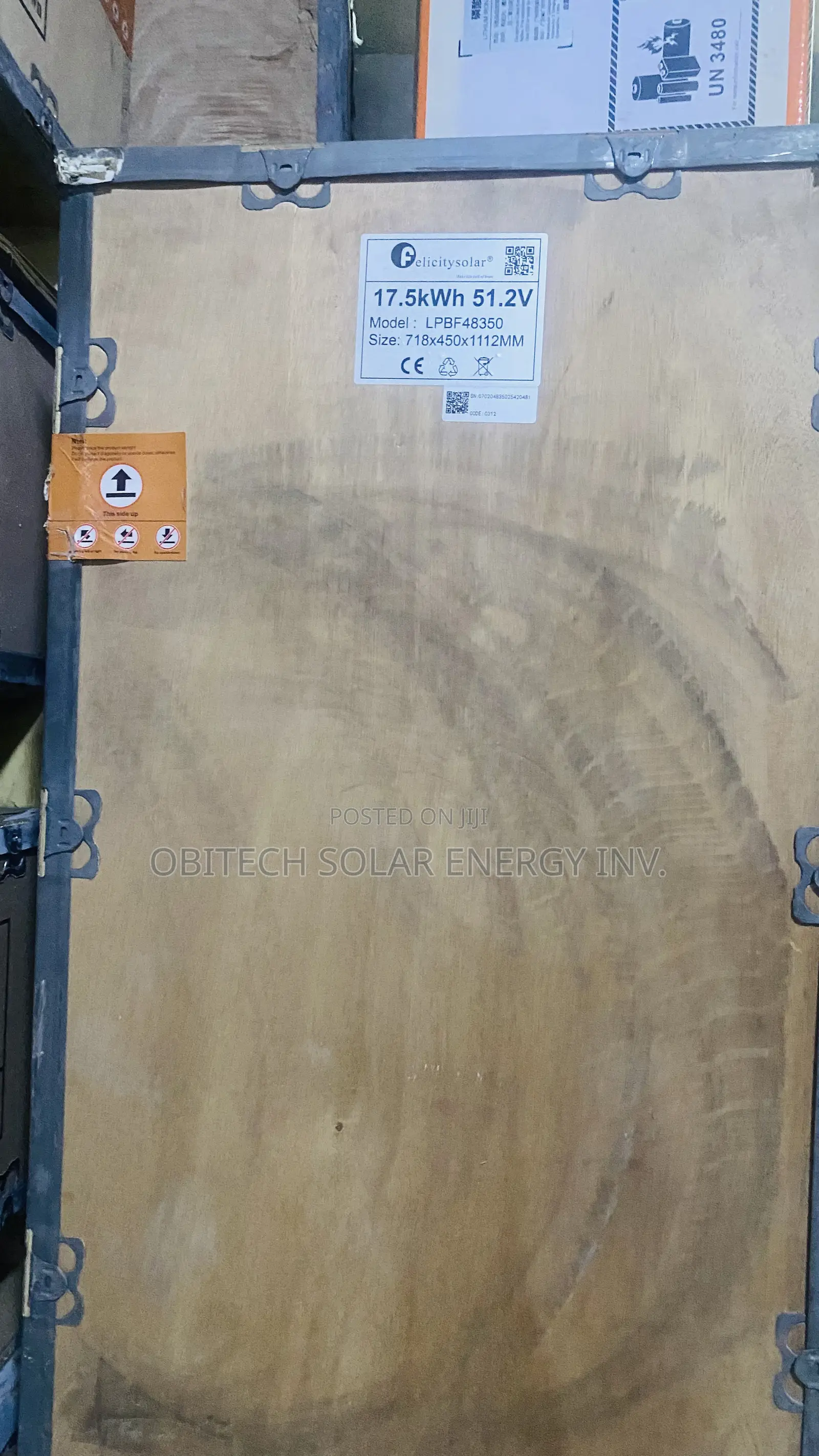 17.5kWh 51.2V Felicity Lithium Ion Battery