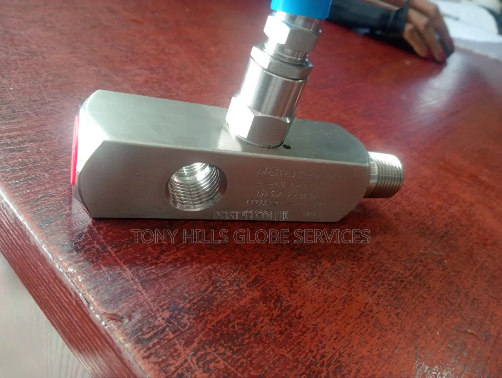 1/2x10000psi Single Block and Bleed Valve NPT Stainless