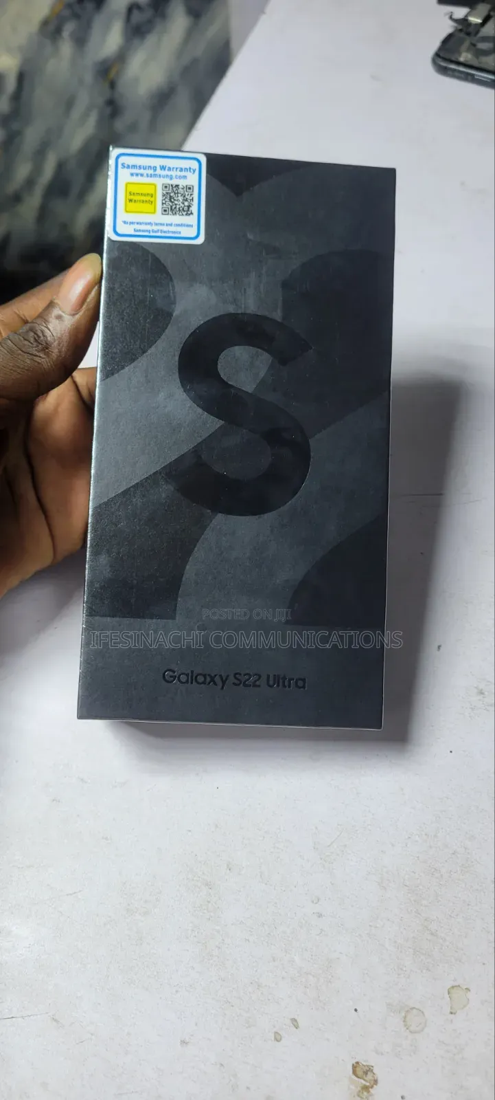 New Samsung Galaxy S22 Ultra 128 GB Black