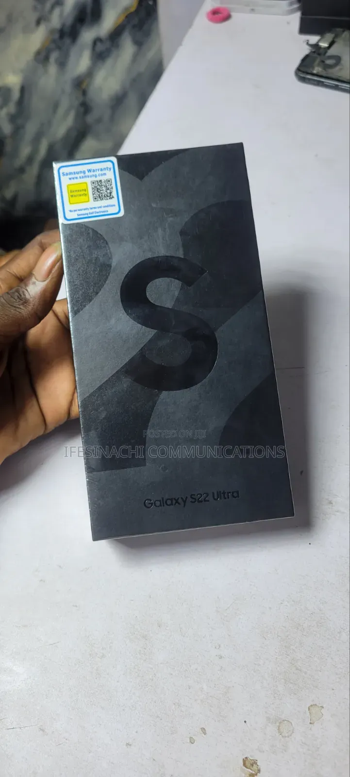 New Samsung Galaxy S22 Ultra 128 GB Black