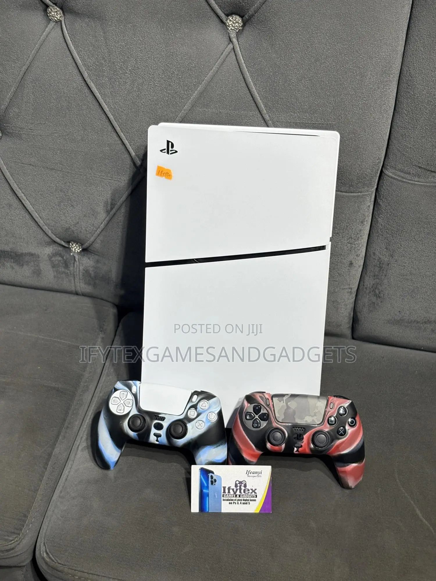 Premium Neat Ps 5 Slim 1tb Used Plus 2 Pads and 13 Games