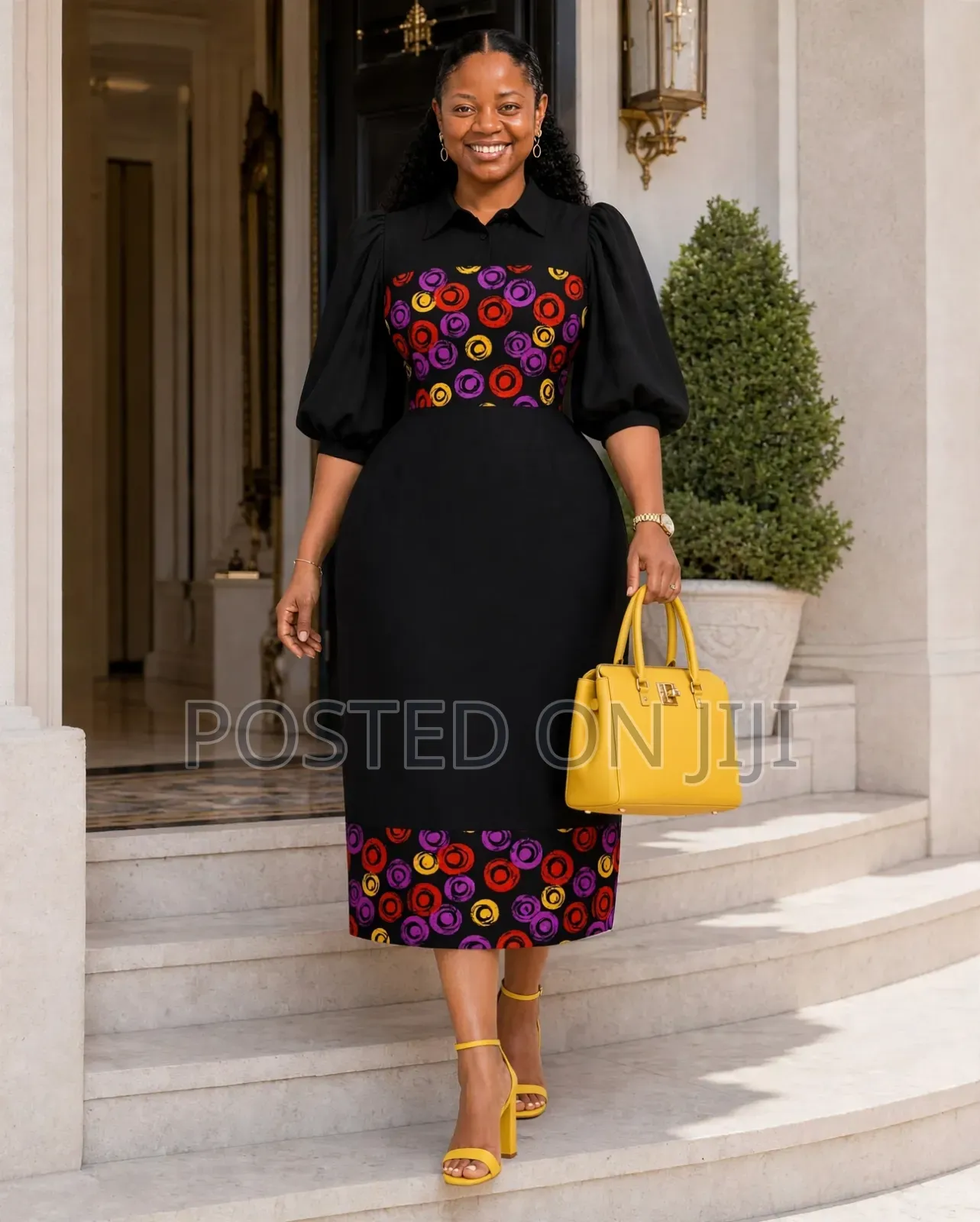 Corporate Gown With African Touch
