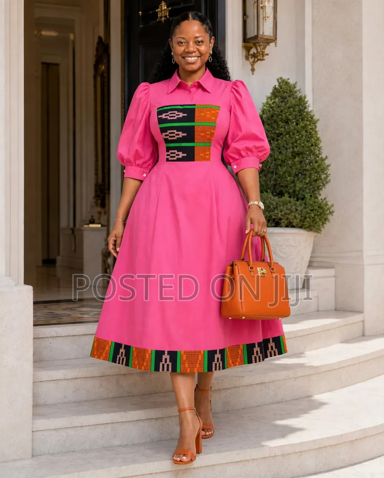 Corporate Gown With African Touch