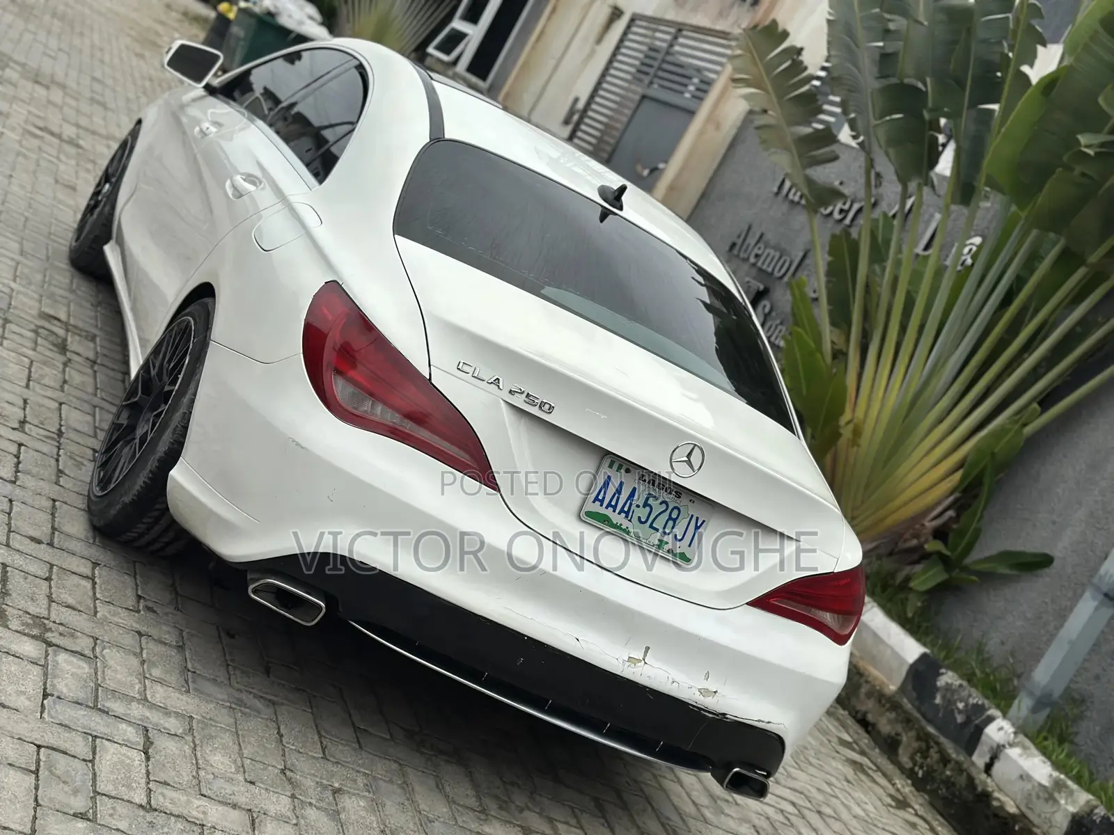 Mercedes-Benz CLA-Class CLA 250 4MATIC Sedan 2015 White