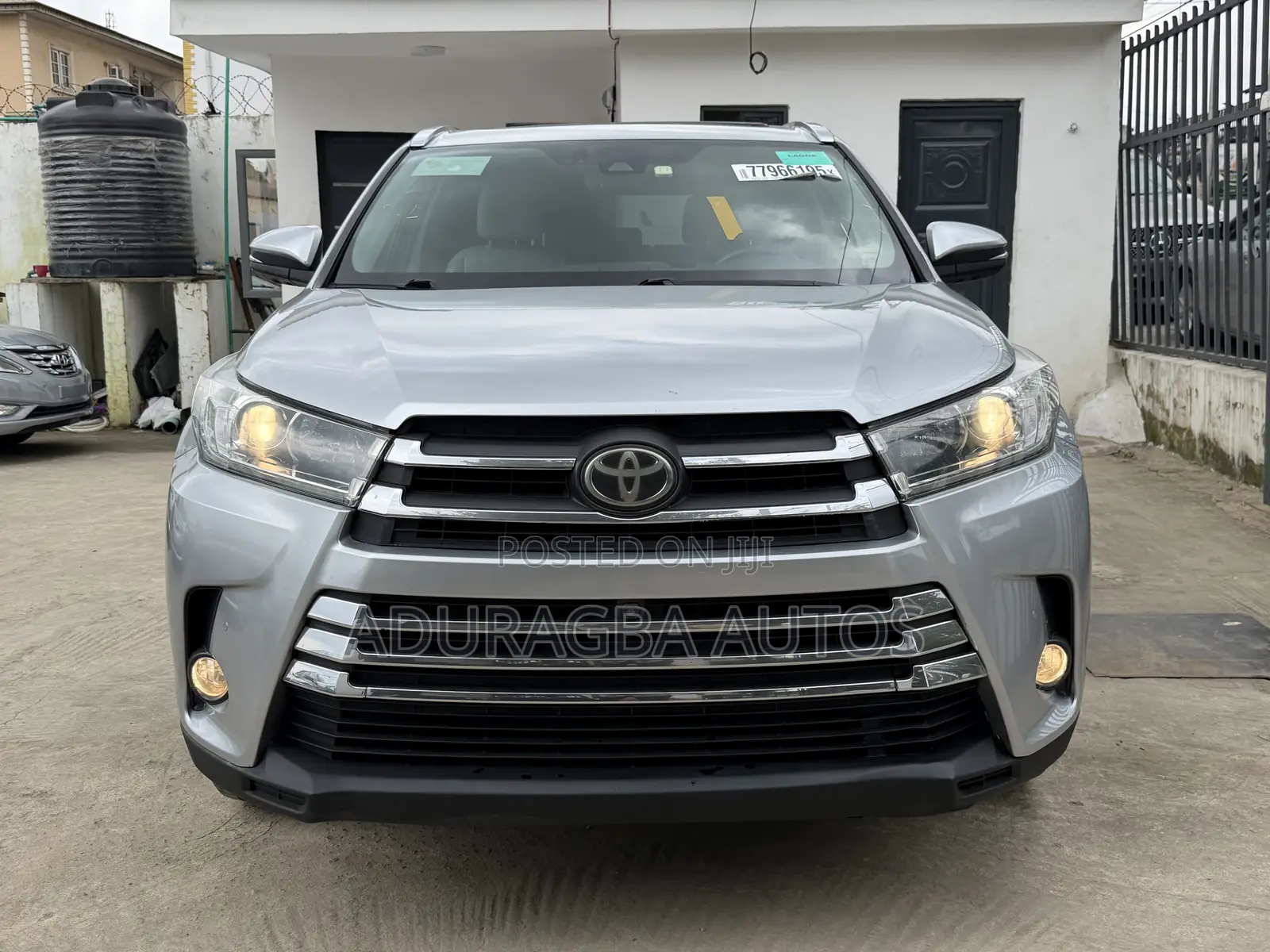 Toyota Highlander Limited Platinum 4x4 V6 (3.5L 6cyl 8A) 2017 Silver