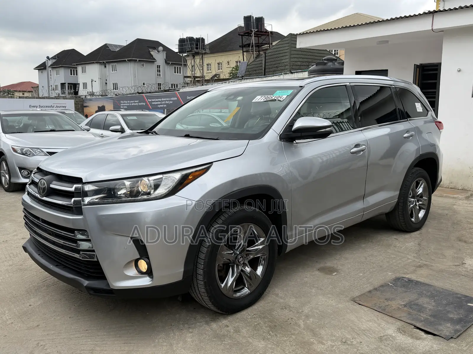 Toyota Highlander Limited Platinum 4x4 V6 (3.5L 6cyl 8A) 2017 Silver
