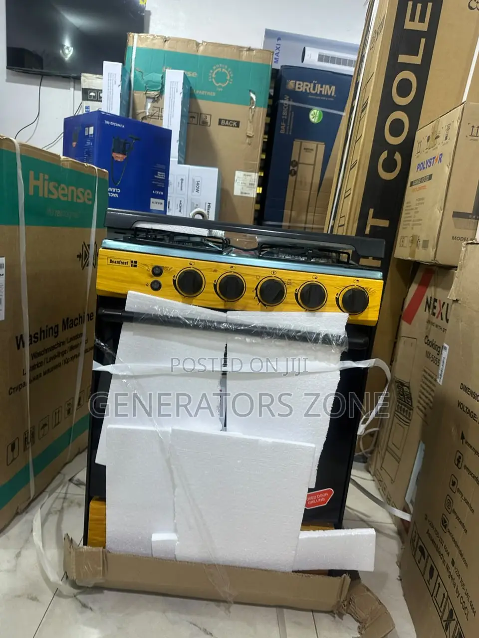 Scanfrost 60×60 4 Burner Home Cooker