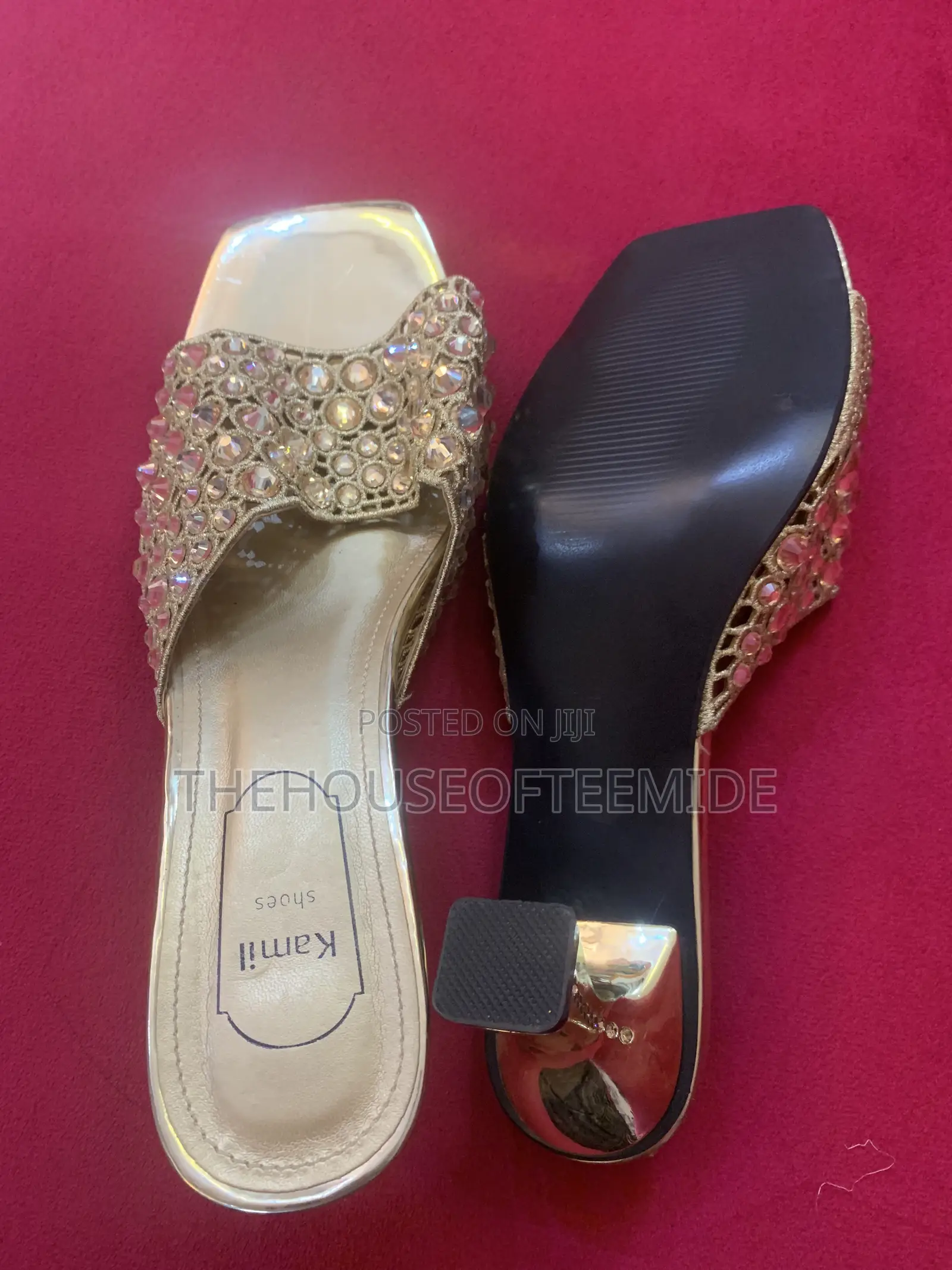 Golden Heels for Women