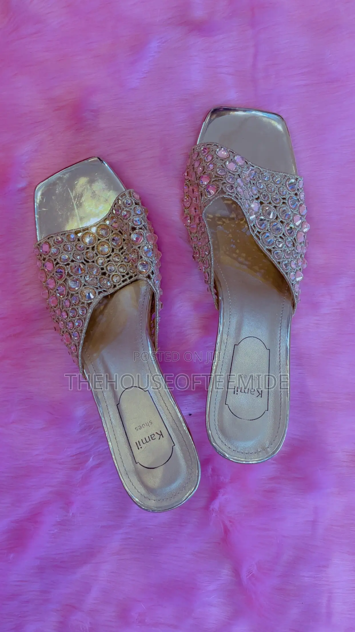 Golden Heels for Women