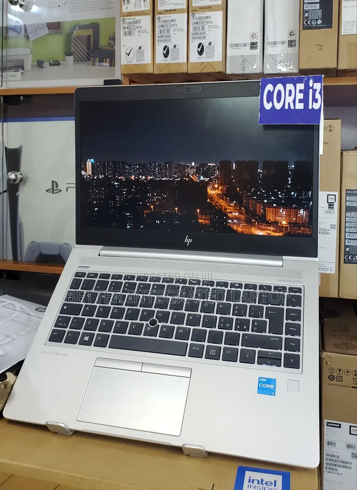 New Laptop HP EliteBook 740 G2 16GB Intel Core i3 SSD 256GB