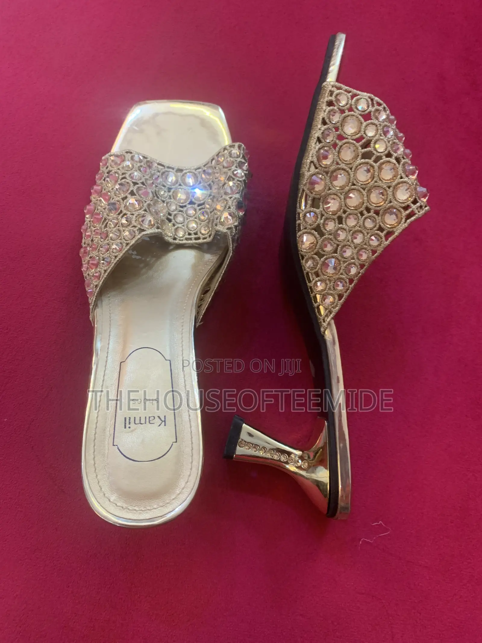 Golden Heels for Women