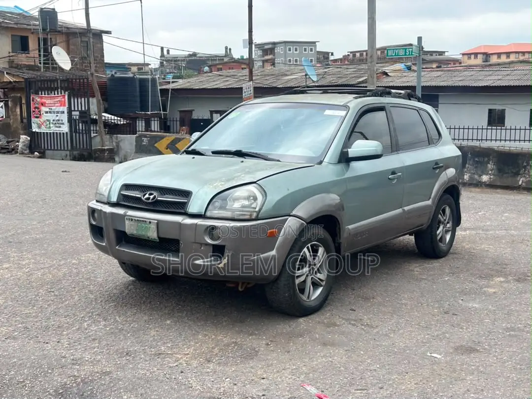 Hyundai Tucson 2005 Green
