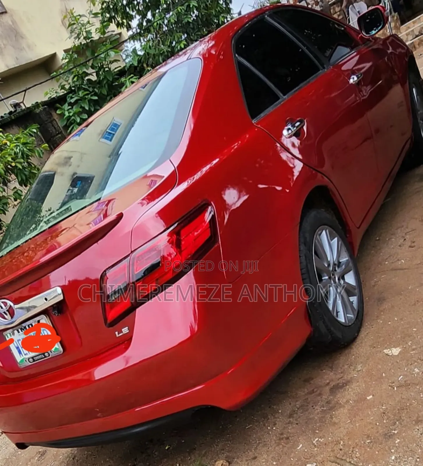 Toyota Camry LE 4dr Sedan (2.4L 4cyl 5A) 2008 Red