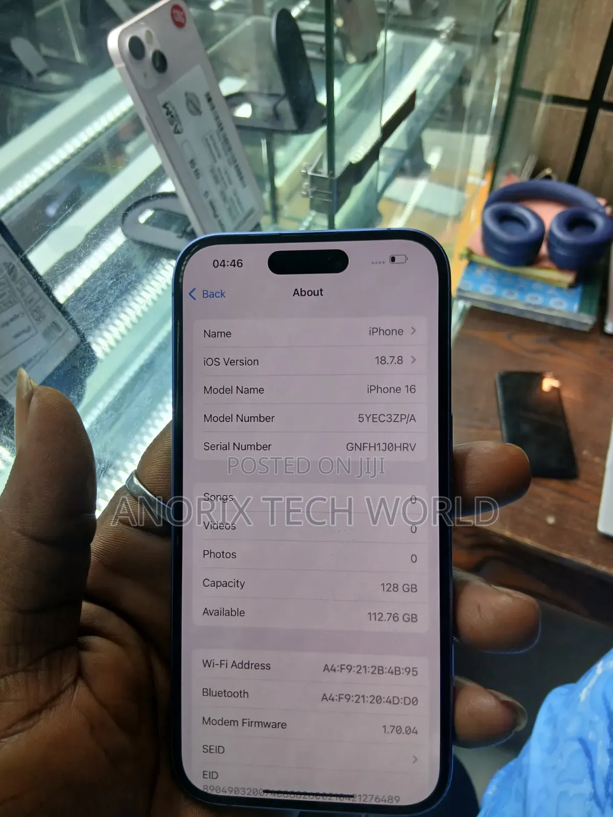 Apple iPhone 16 128 GB Blue