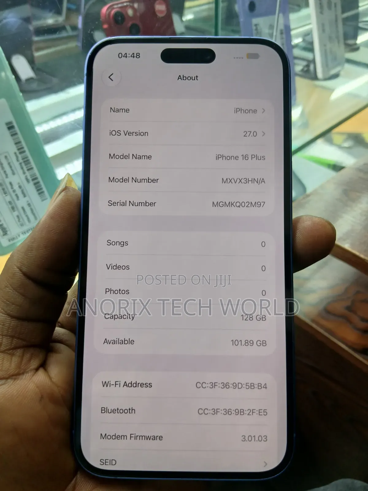 Apple iPhone 16 Pro 128 GB Blue