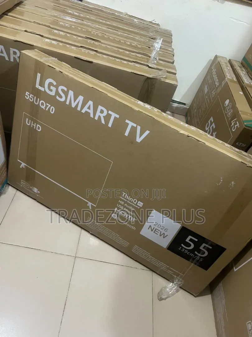 Crisp Hd Resolution LG 55 Inches Smart Television