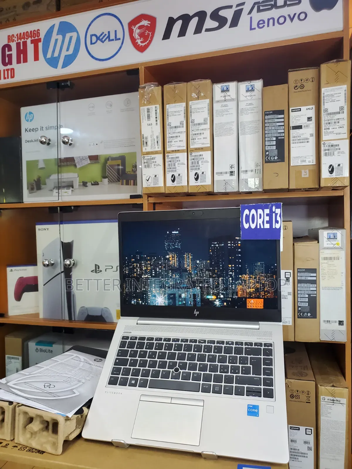 New Laptop HP EliteBook 740 G2 8GB Intel Core i3 SSD 512GB