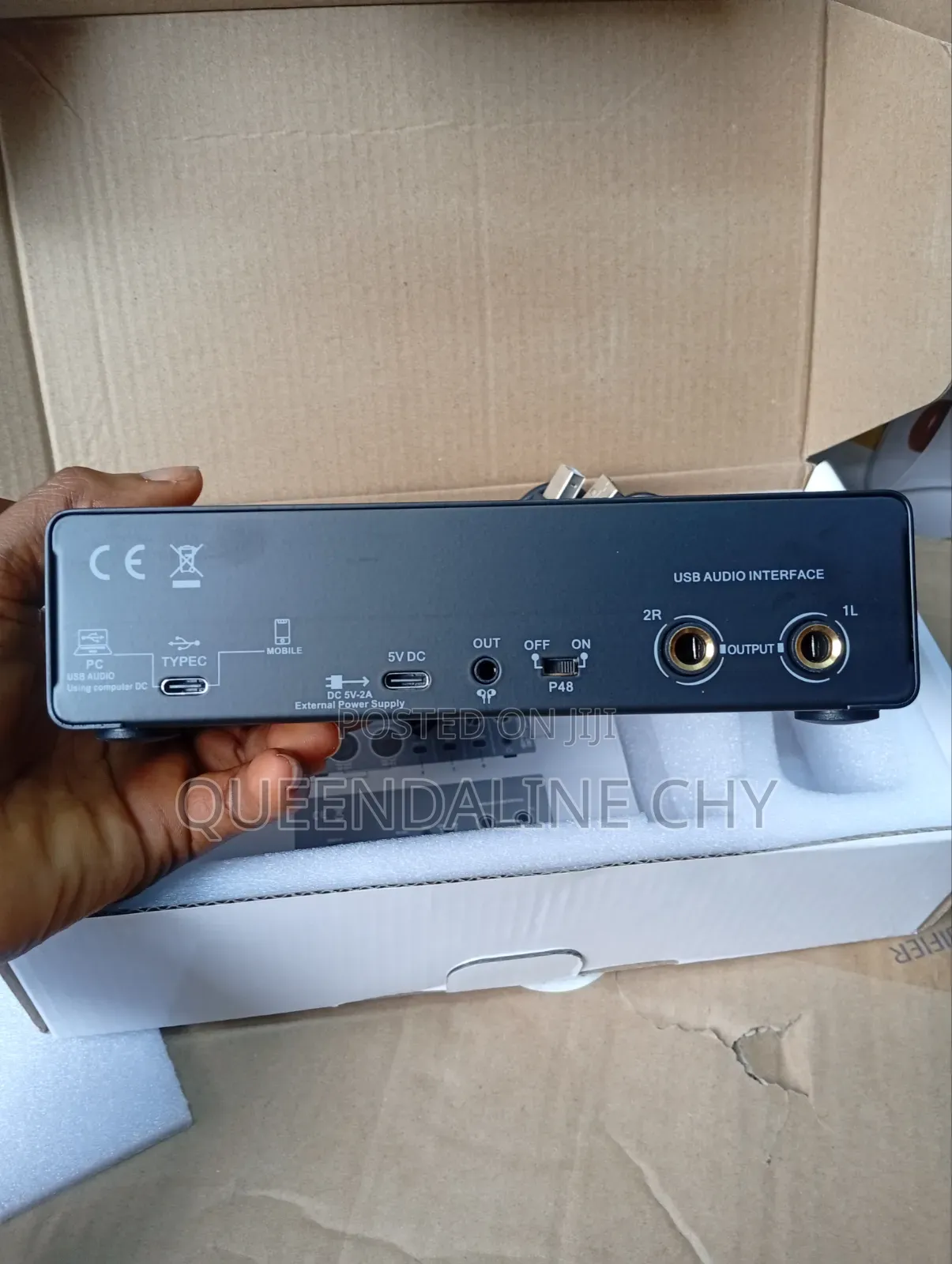 Professional Audio Interface ( Birdsinger UC 22. Plug and Play)