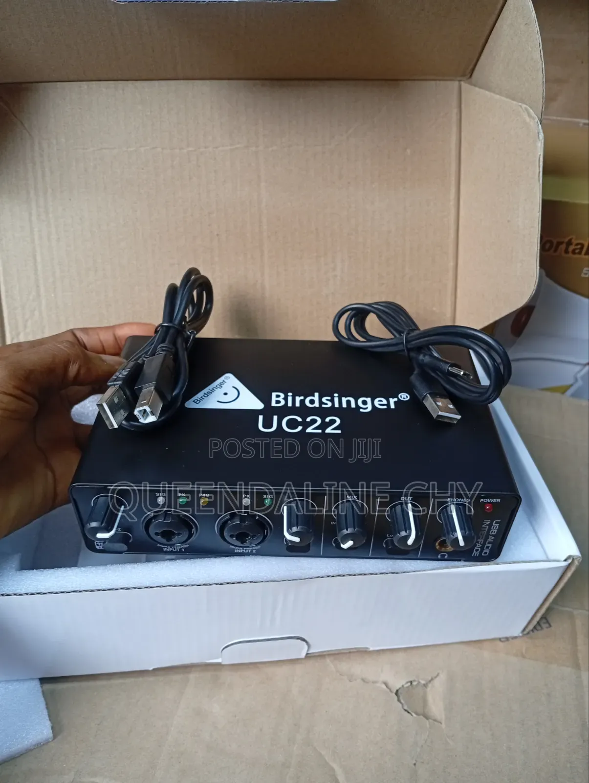 Professional Audio Interface ( Birdsinger UC 22. Plug and Play)