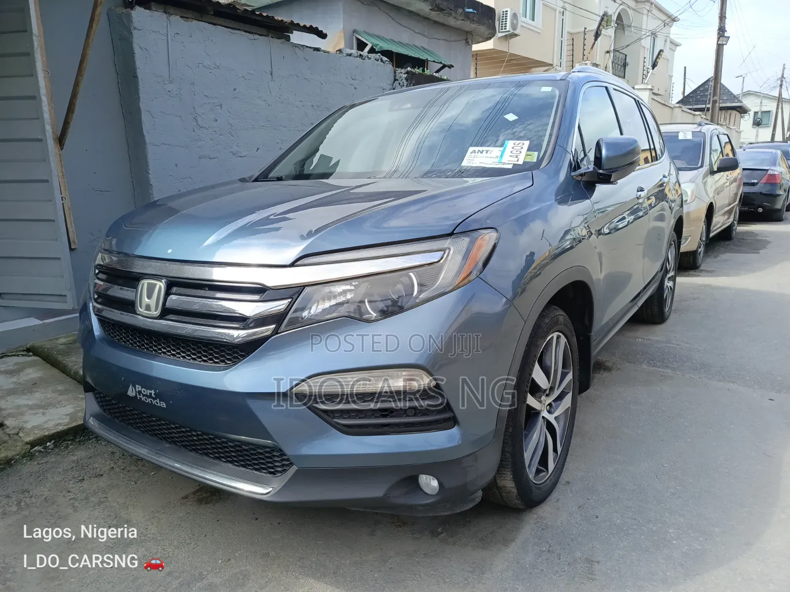 Honda Pilot Touring 4dr SUV 4WD (3.5L 6cyl 9A) 2016 Blue