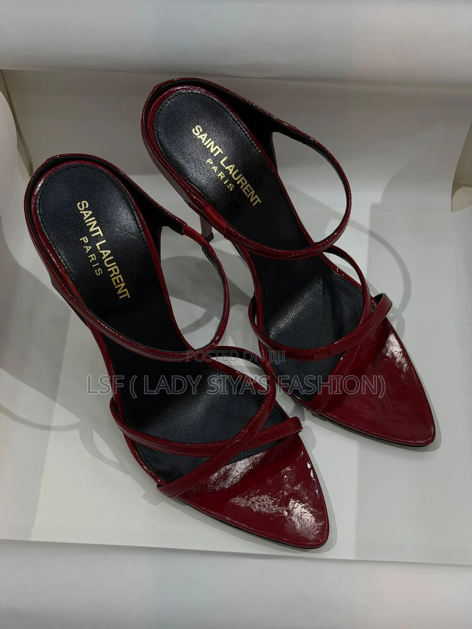 YSL Red Mules