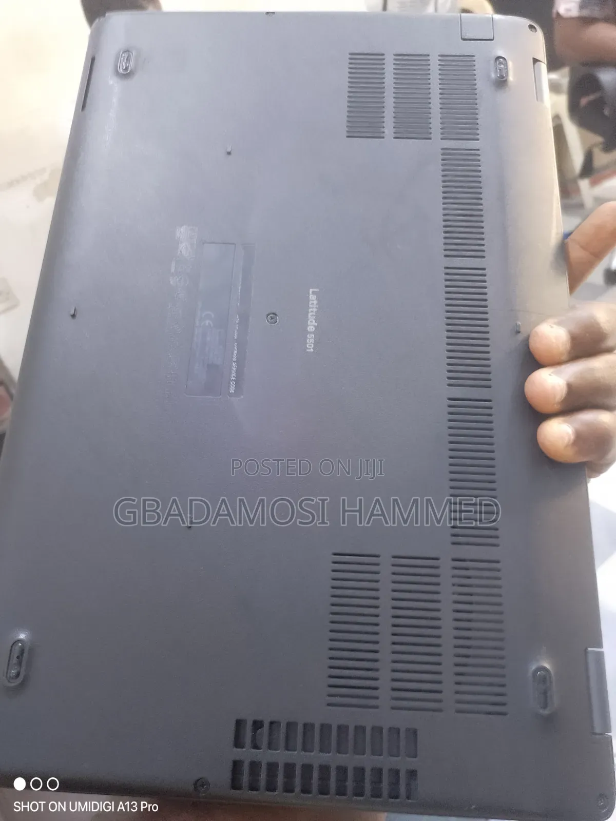 Laptop Dell Latitude 5501 8GB Intel Core i5 SSD 256GB