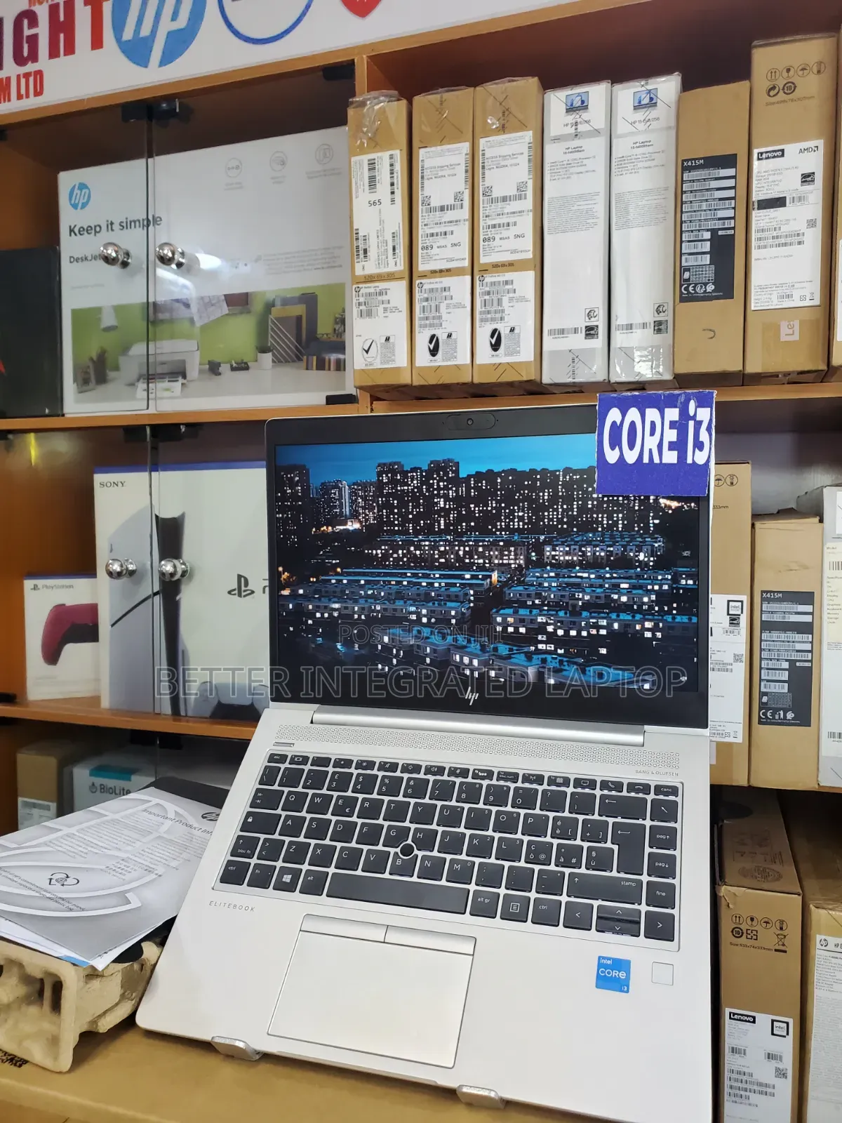 New Laptop HP EliteBook 740 G2 12GB Intel Core i3 SSD 512GB
