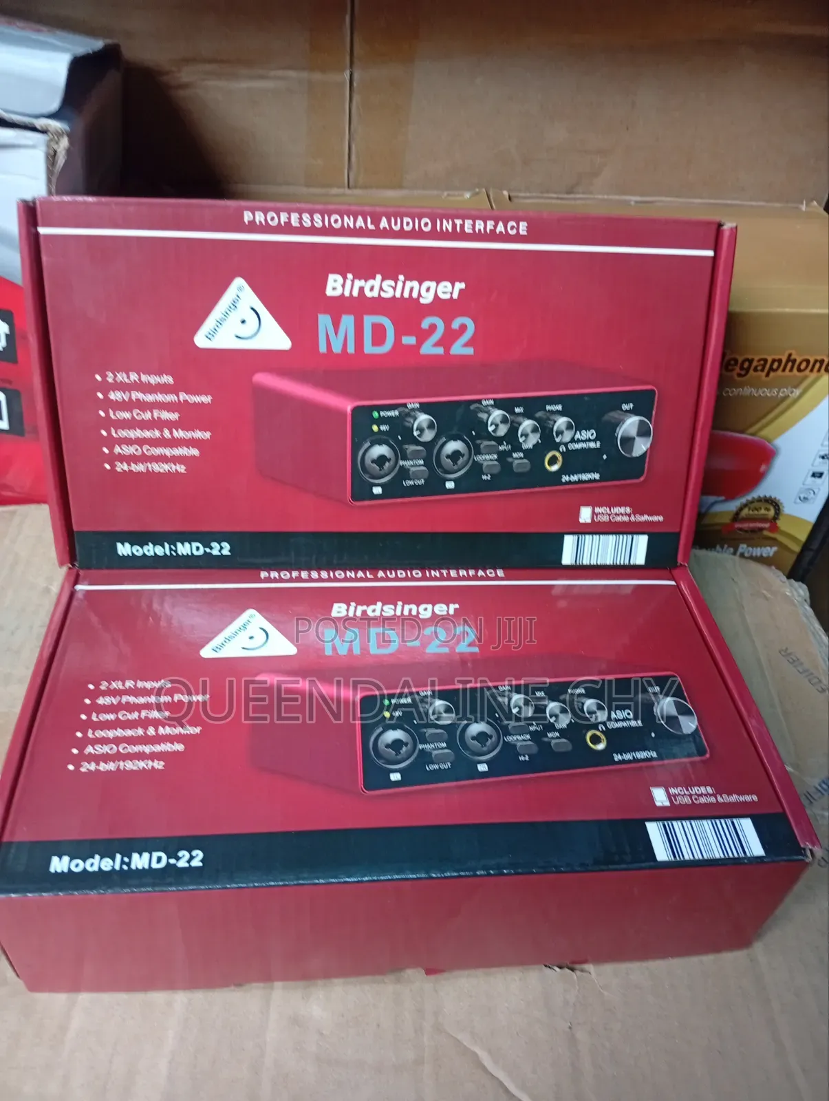 Quality Audio Interface Birdsinger MD -22(plug and Play)
