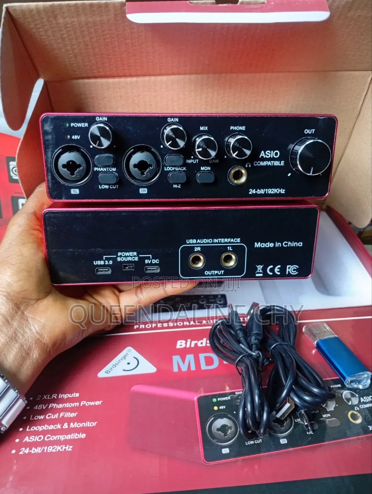 Quality Audio Interface Birdsinger MD -22(plug and Play)