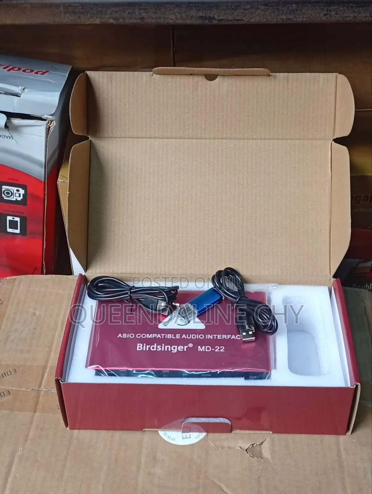 Quality Audio Interface Birdsinger MD -22(plug and Play)
