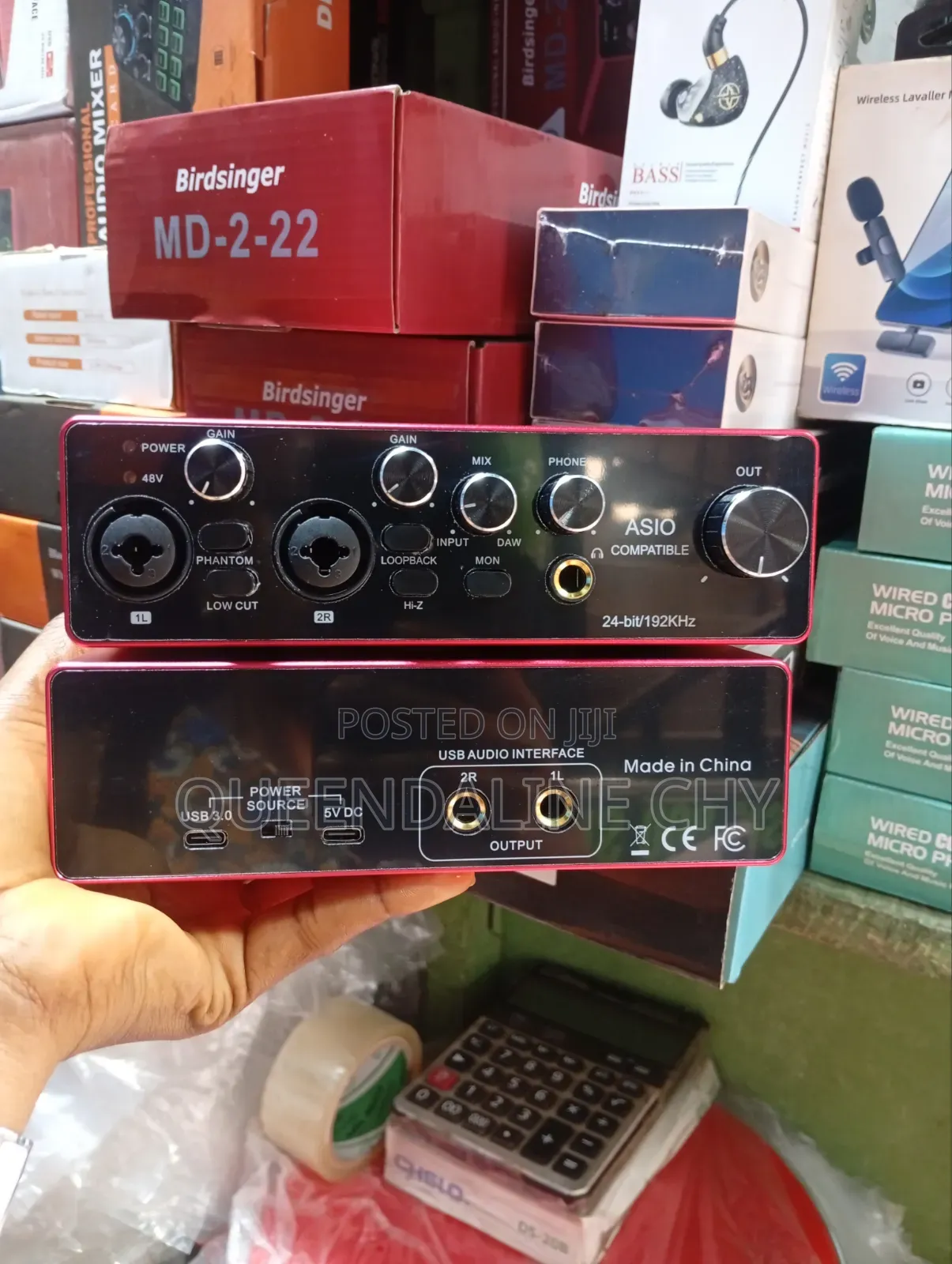 Quality Audio Interface Birdsinger MD -22(plug and Play)