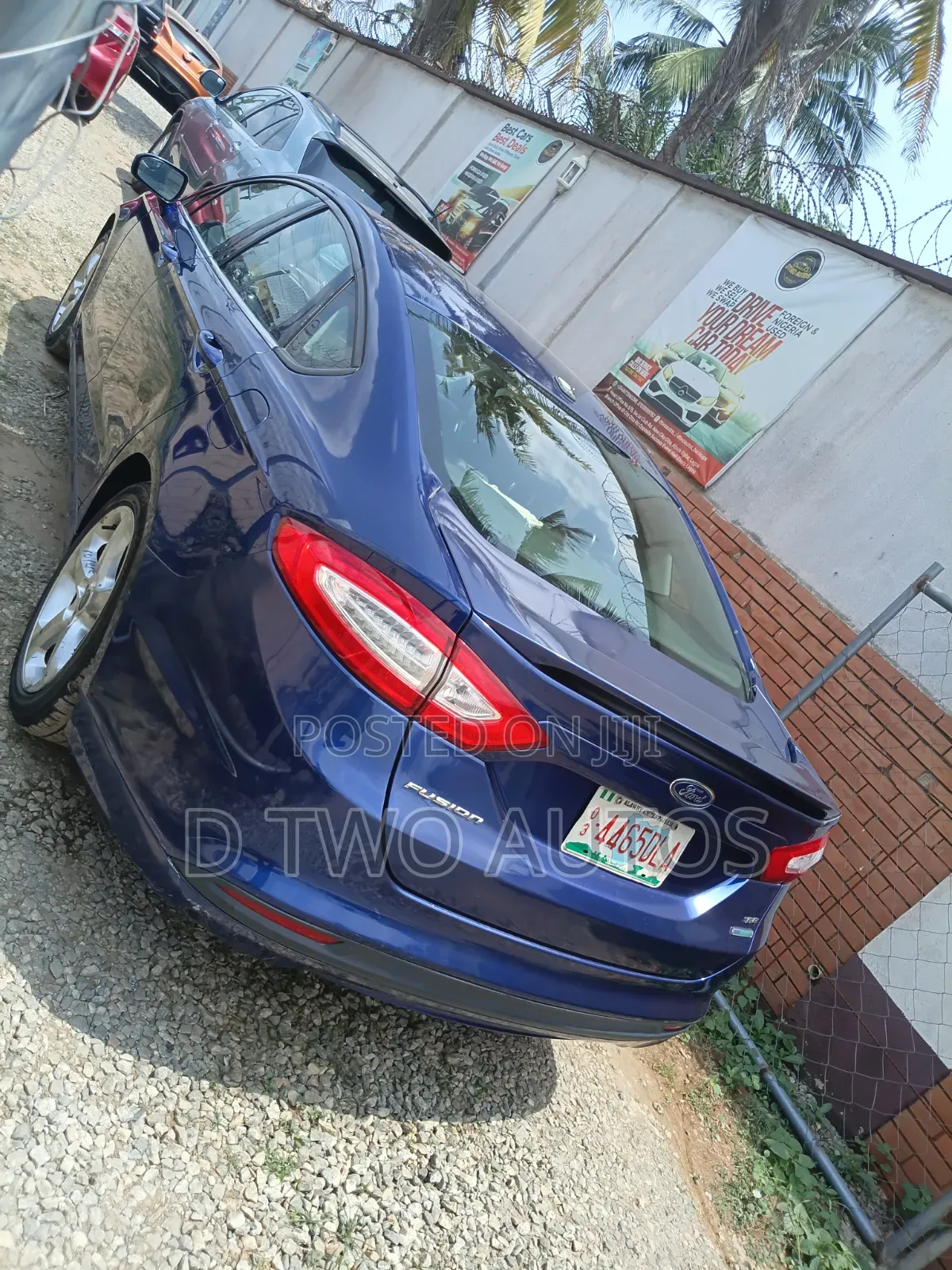 Ford Fusion SE 2012 Blue