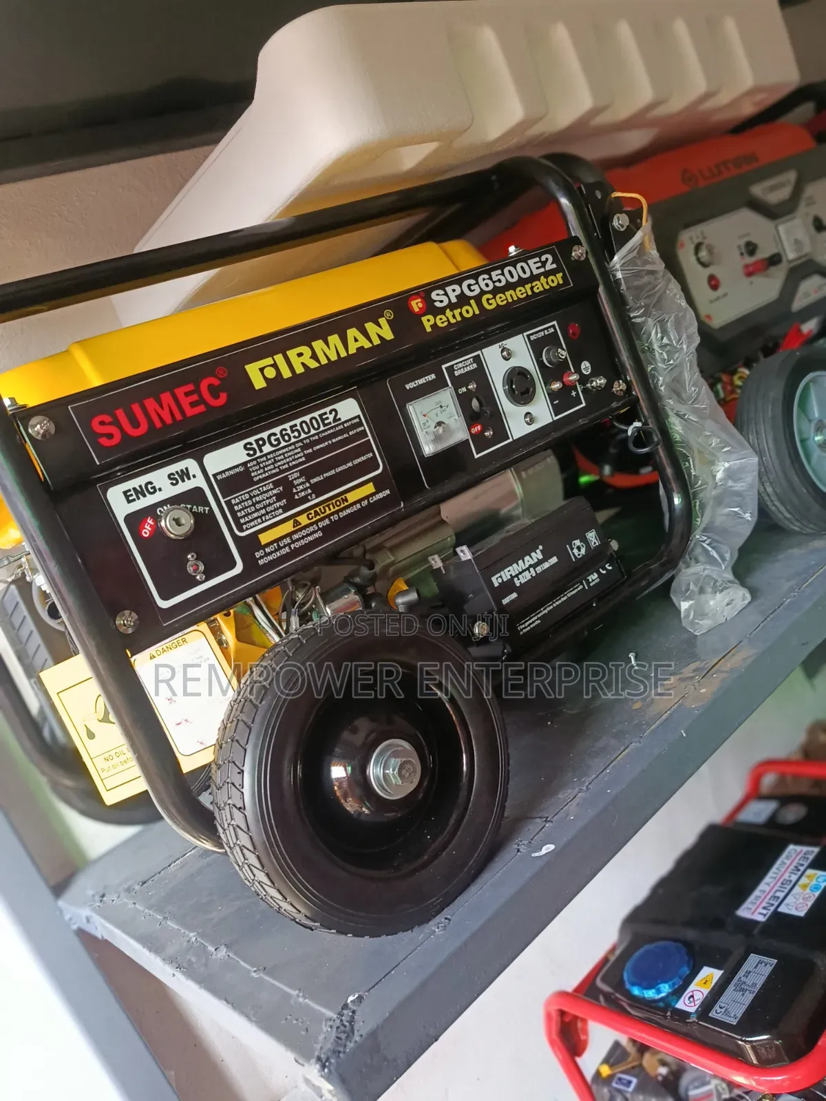 || THE BRAND NEW Sumec Firman SPG6500e2