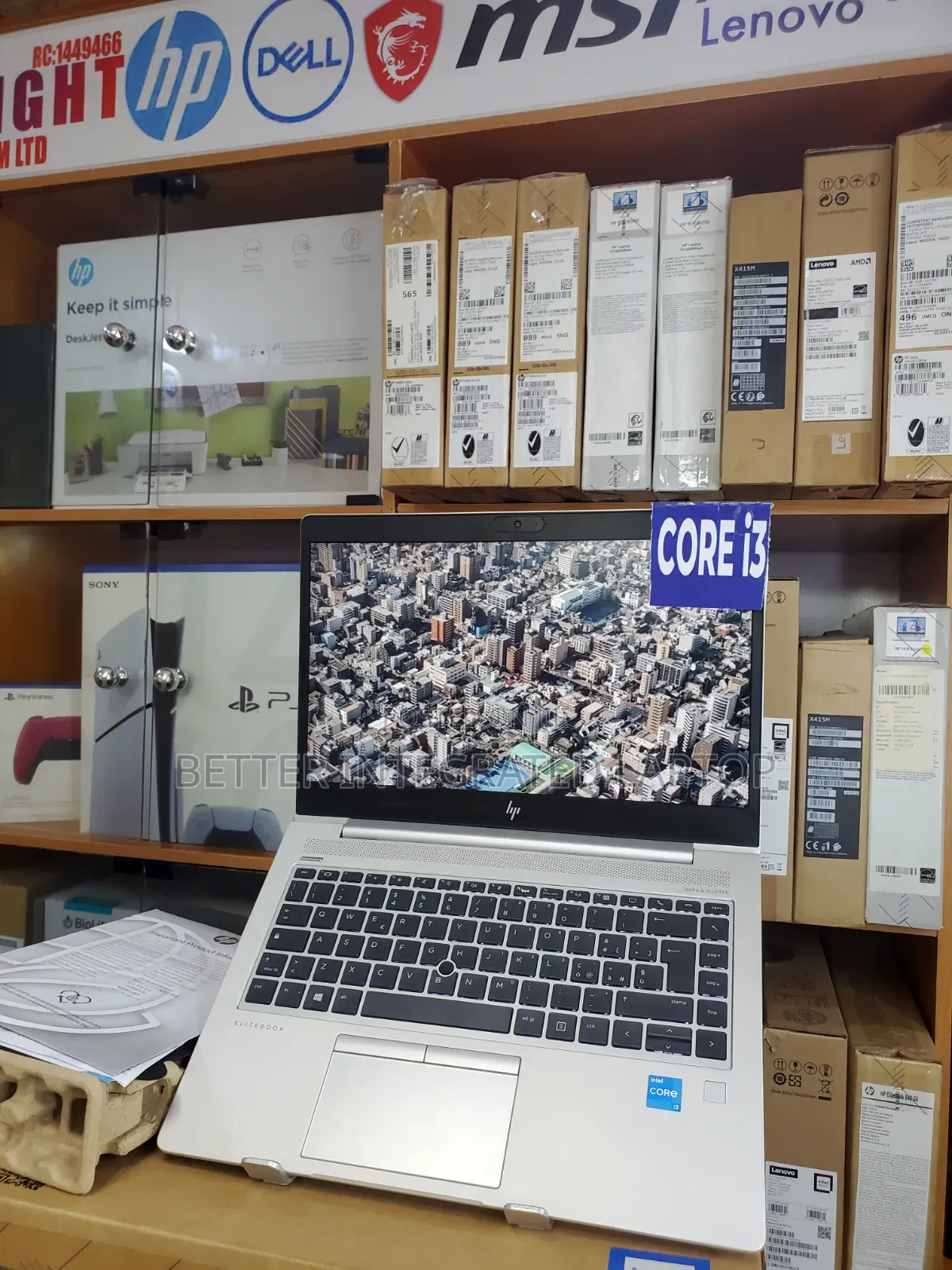 New Laptop HP EliteBook 740 G2 16GB Intel Core i3 SSD 512GB